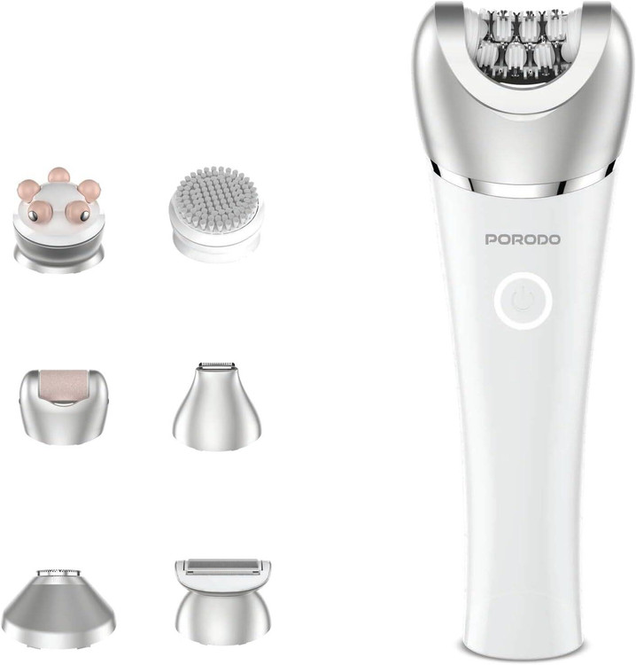 دارای 6 سری مختلف برای پینه | ماساژ سر | تمیز کردن سر | بیکینی | شیو موهای ریز و شیو معمولی